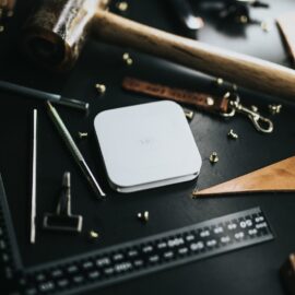 close-up photo of assorted mini tools